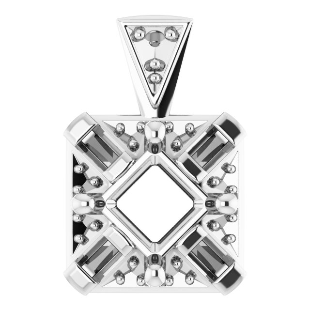 Halo-Style Pendant