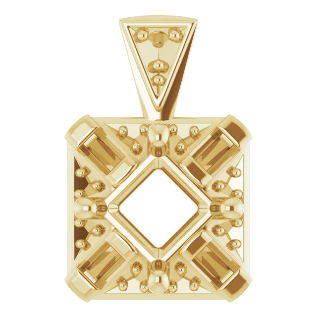 Halo-Style Pendant