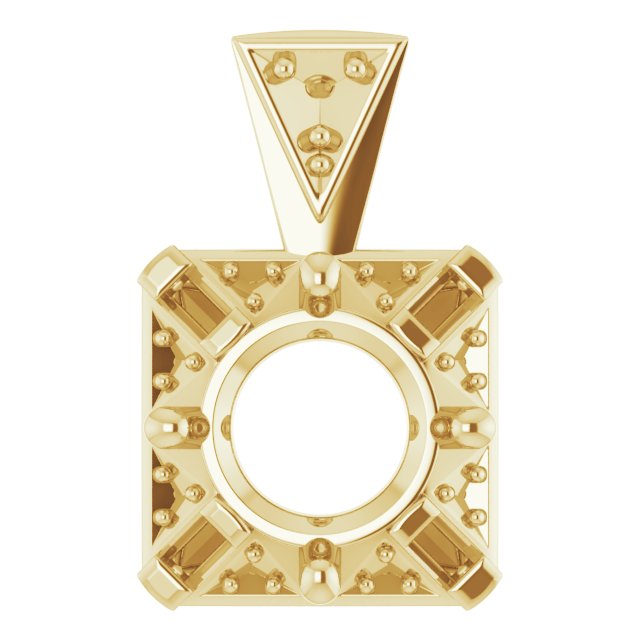 Halo-Style Pendant