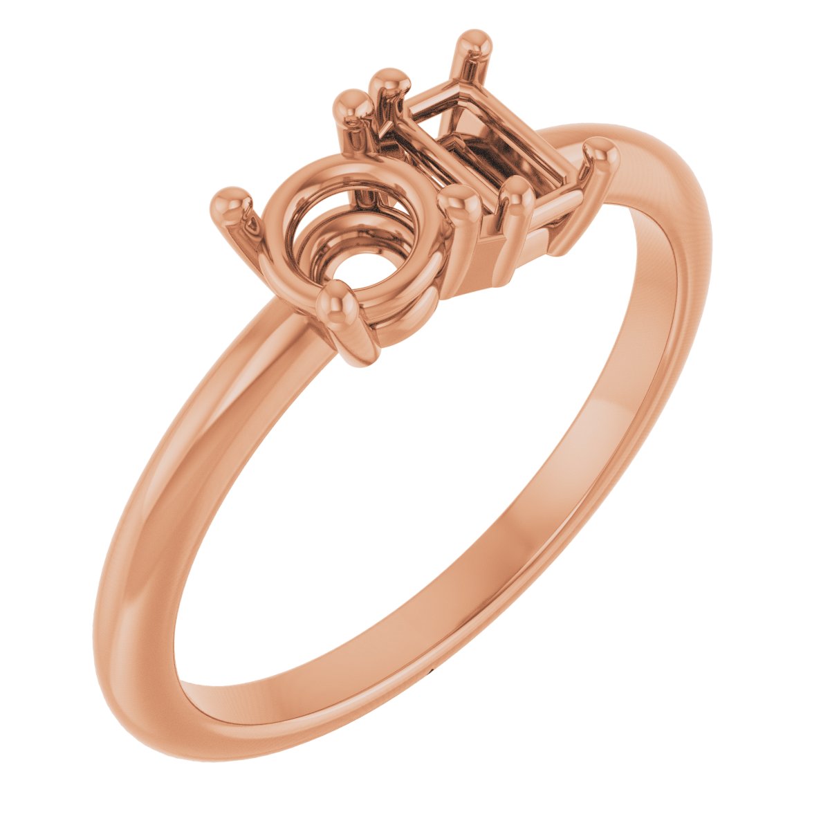 Two-Stone Engagement Ring or Band