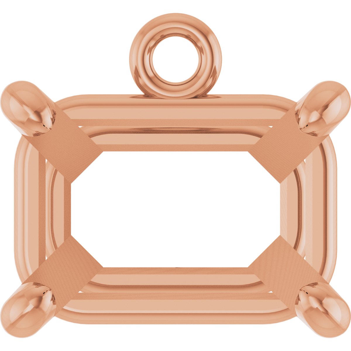 Round 4-Prong Basket Dangle