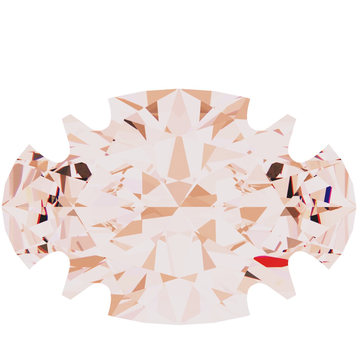 Double-Claw Solitaire Necklace Center