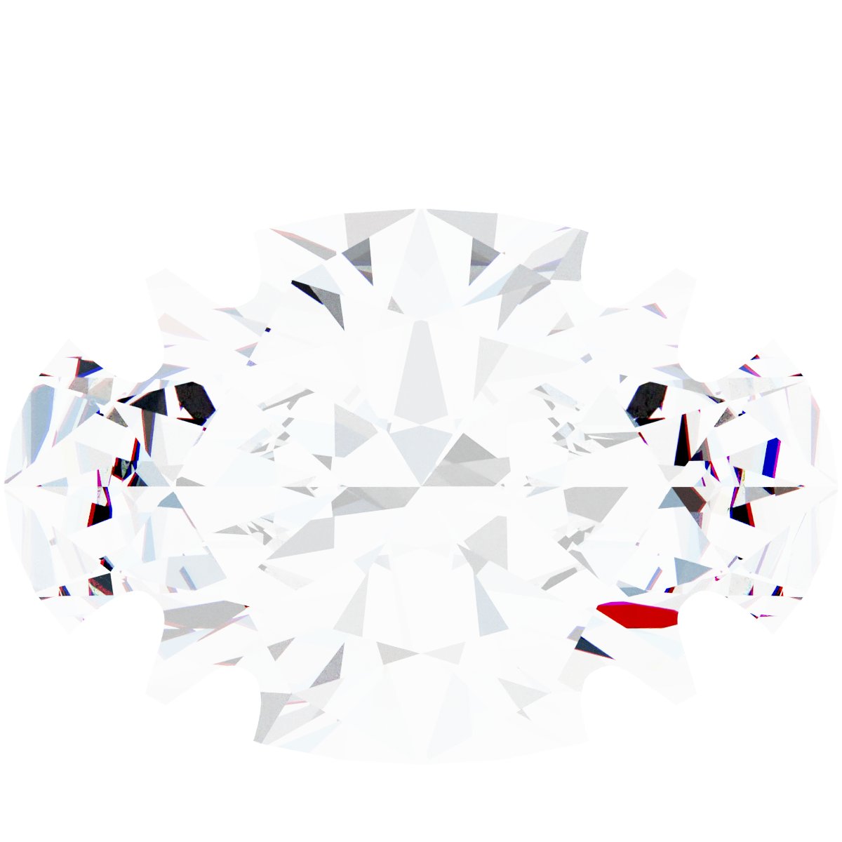 Double-Claw Solitaire Necklace Center