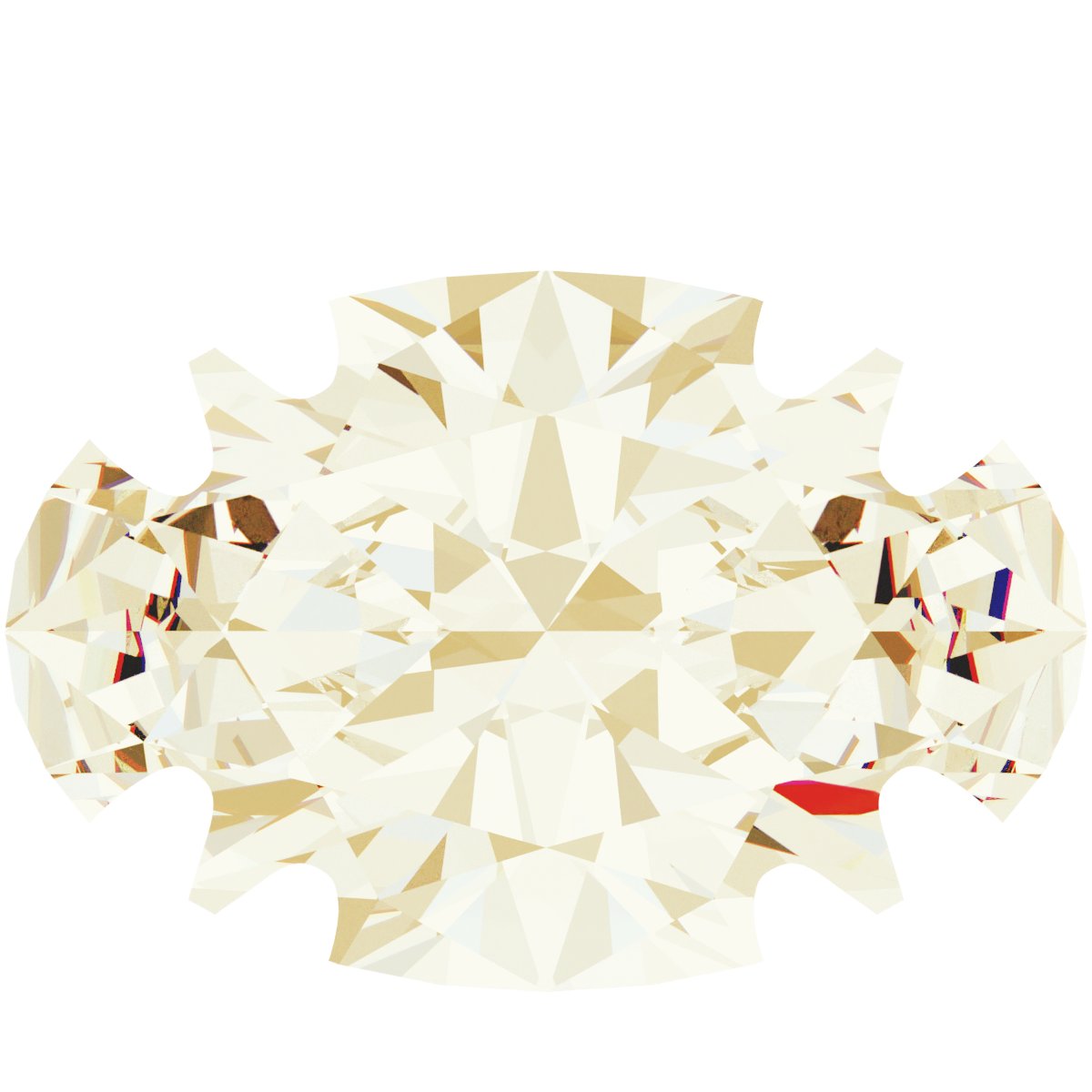 Double-Claw Solitaire Necklace Center