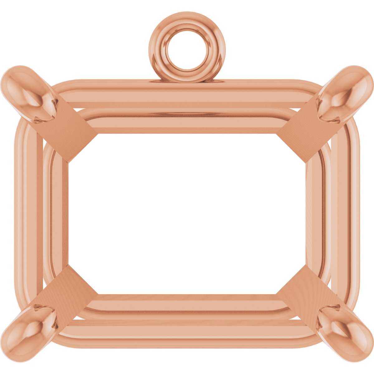 Round 4-Prong Basket Dangle