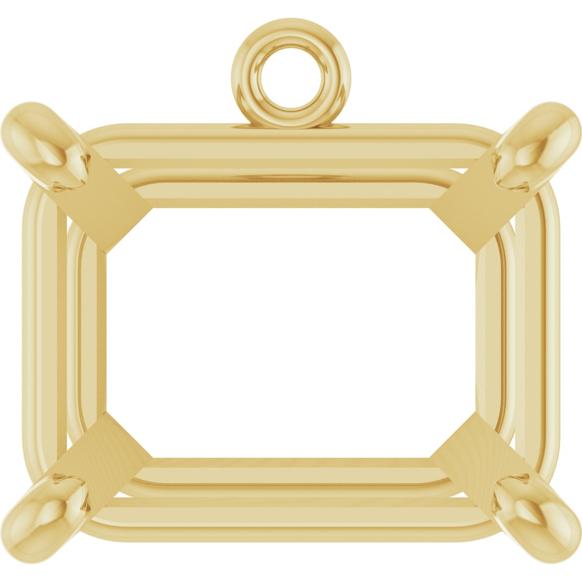 Round 4-Prong Basket Dangle