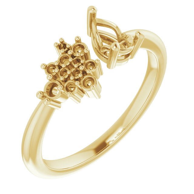 14k Yellow Gold
