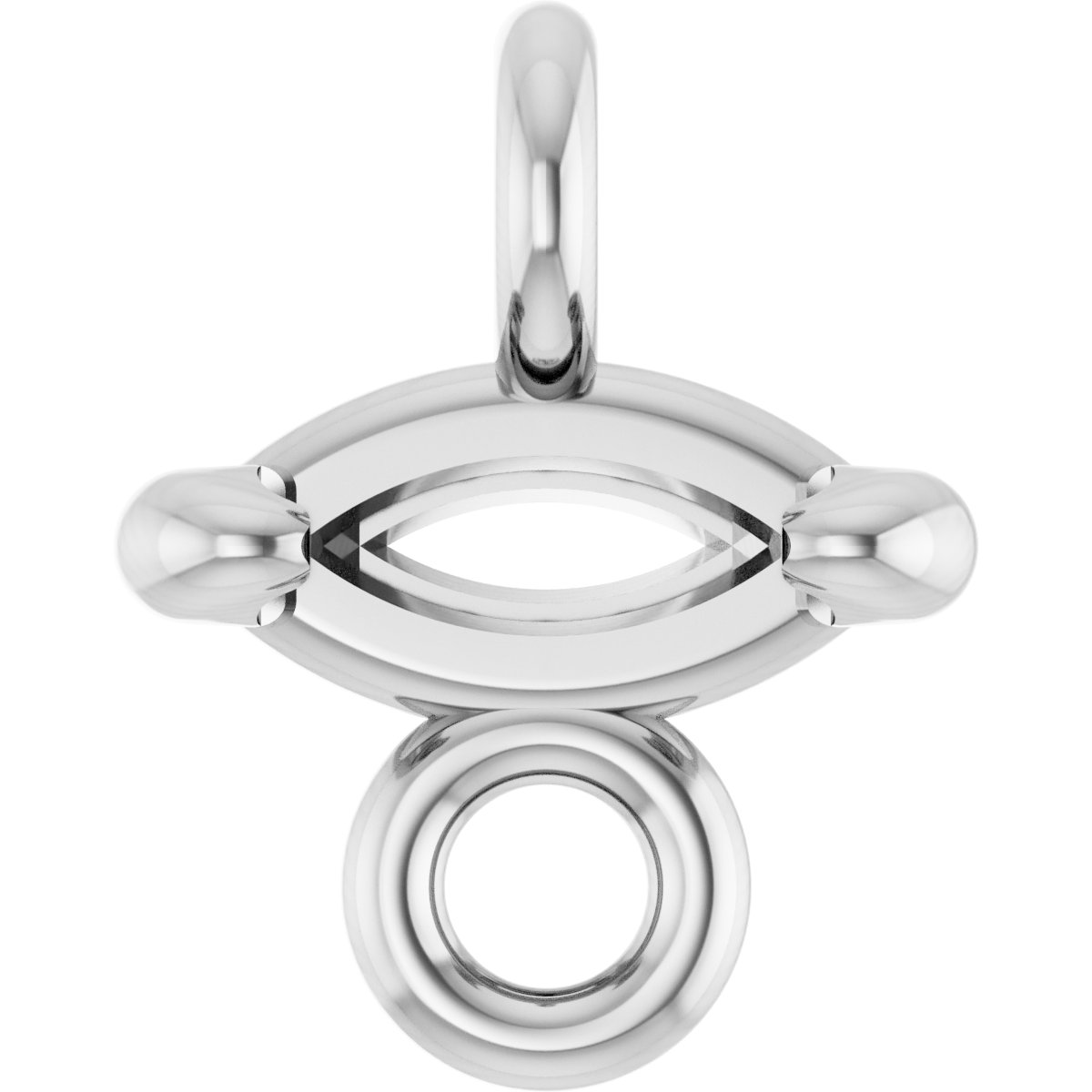Marquise 2-Prong Claw Link