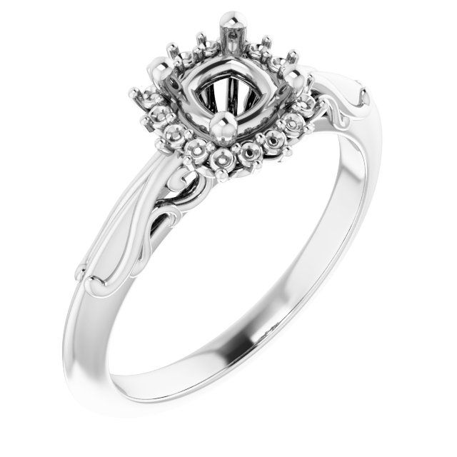 14k White Gold