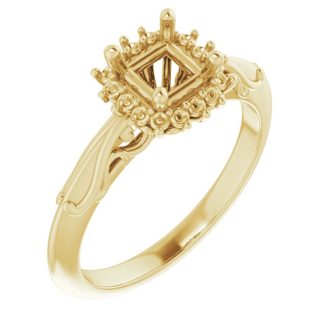 14k Yellow Gold