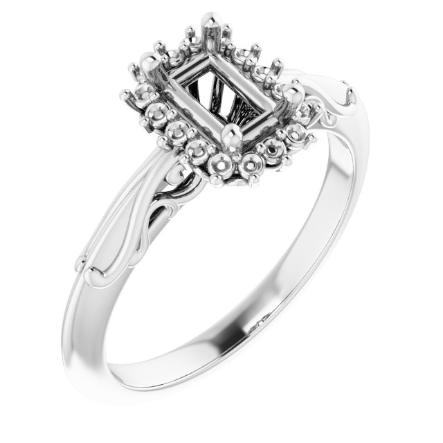 14k White Gold