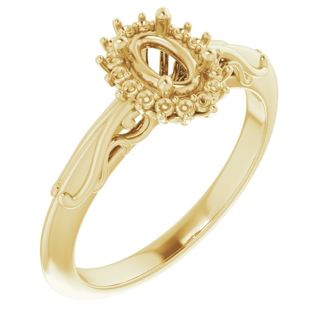 14k Yellow Gold