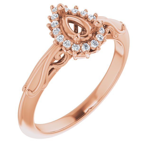 14k Rose Gold