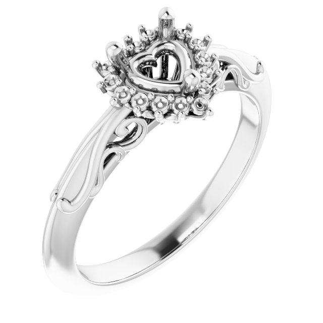 14k White Gold