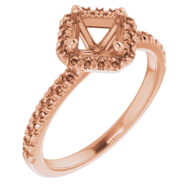 Halo-Style Engagement Ring