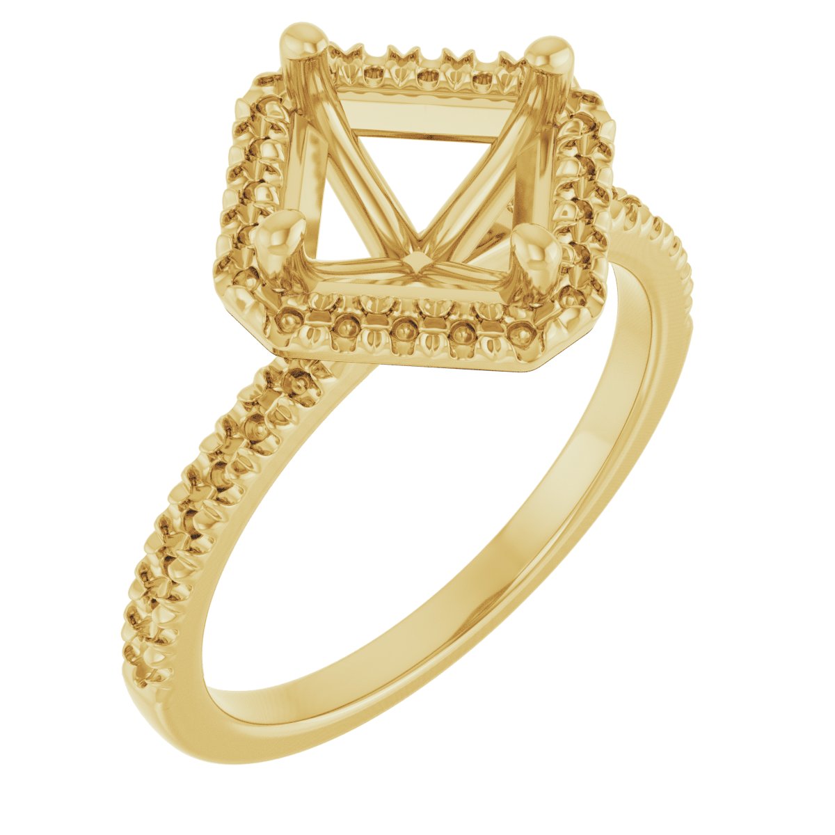 Halo-Style Engagement Ring