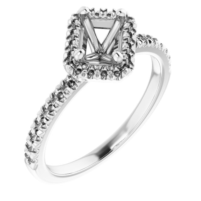 Halo-Style Engagement Ring