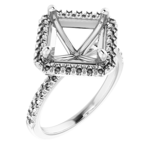 Halo-Style Engagement Ring