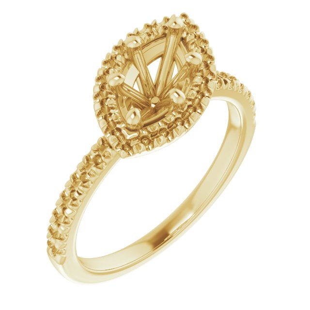 Halo-Style Engagement Ring