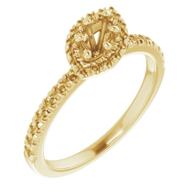 Halo-Style Engagement Ring