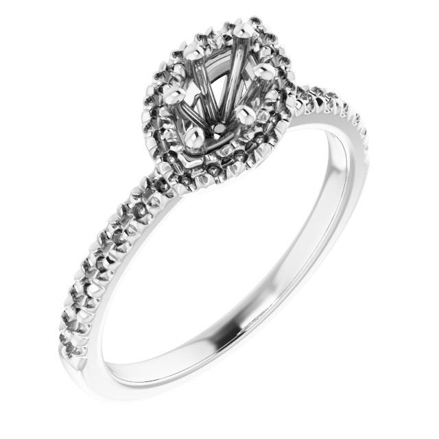 Halo-Style Engagement Ring