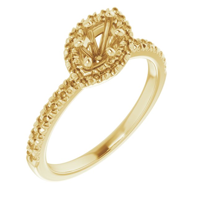 Halo-Style Engagement Ring