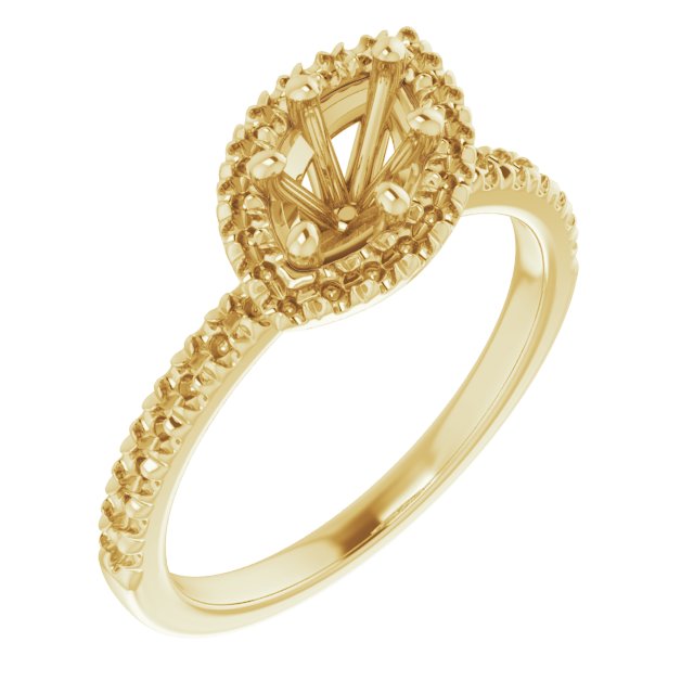 Halo-Style Engagement Ring