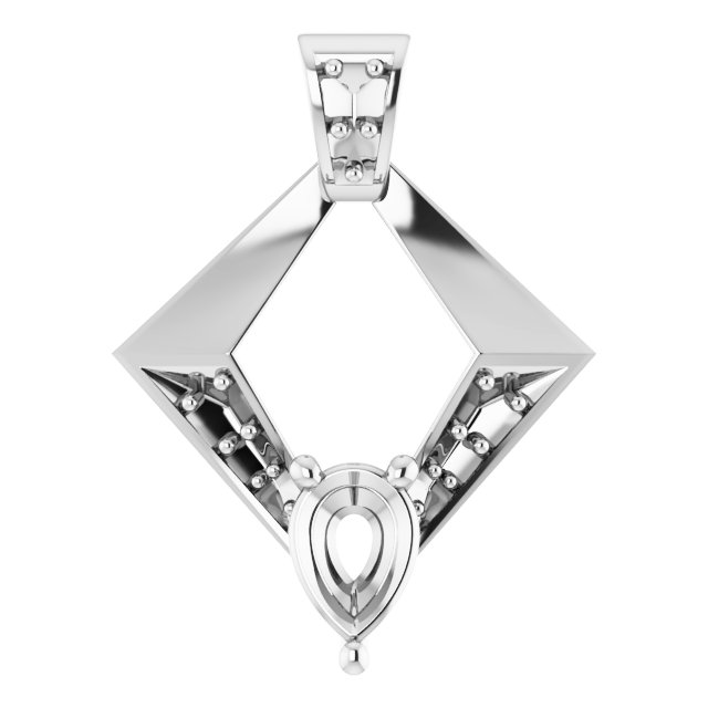 14k White Gold