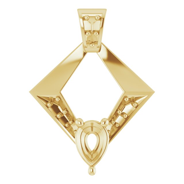 14k Yellow Gold