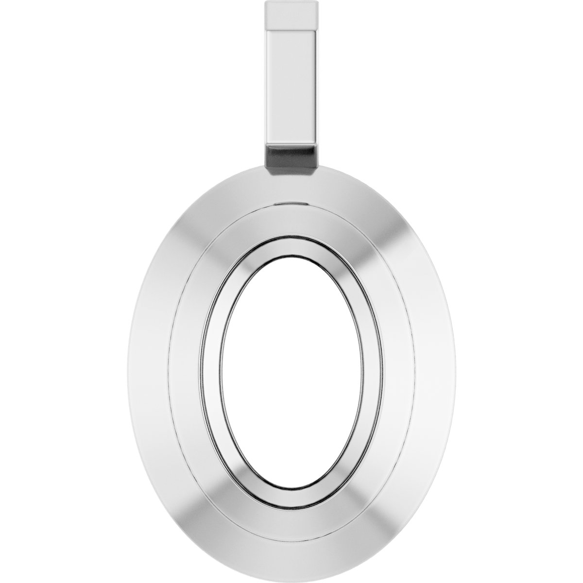 Bezel-Set Solitaire Pendant