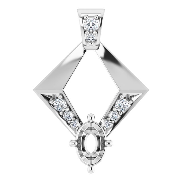 14k White Gold