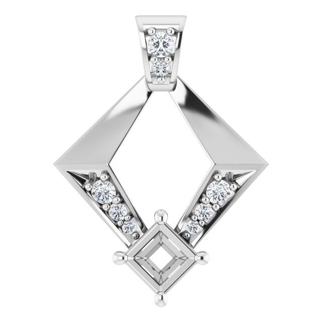 14k White Gold