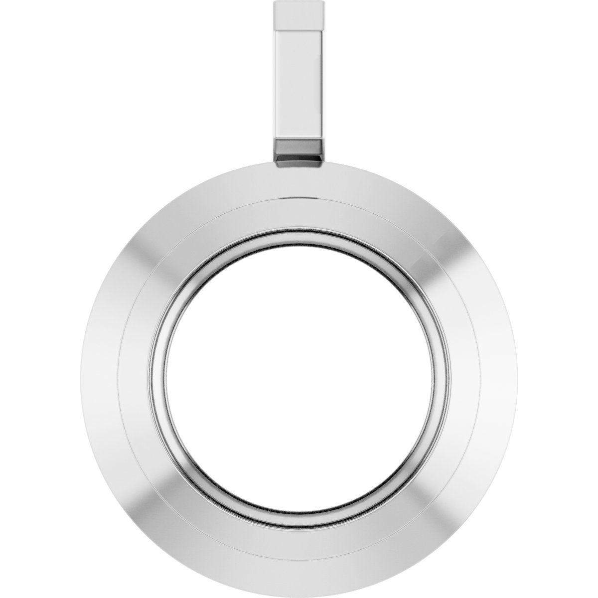 Bezel-Set Solitaire Pendant