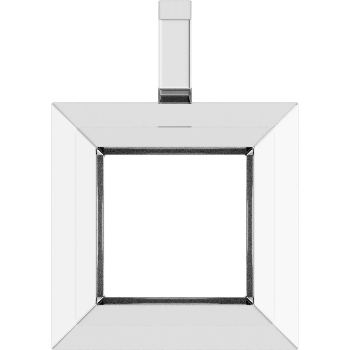 Bezel-Set Solitaire Pendant