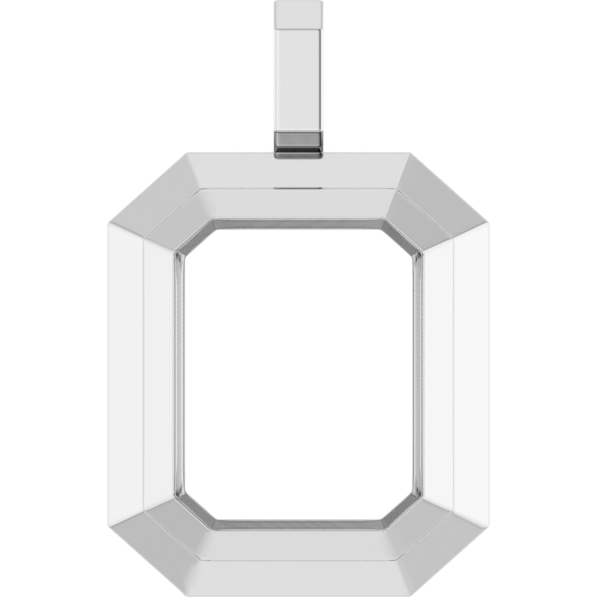 Bezel-Set Solitaire Pendant