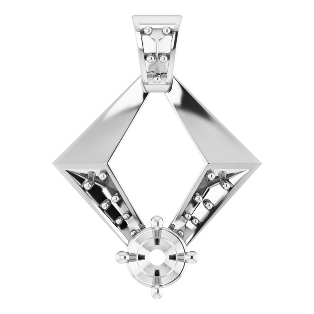 14k White Gold