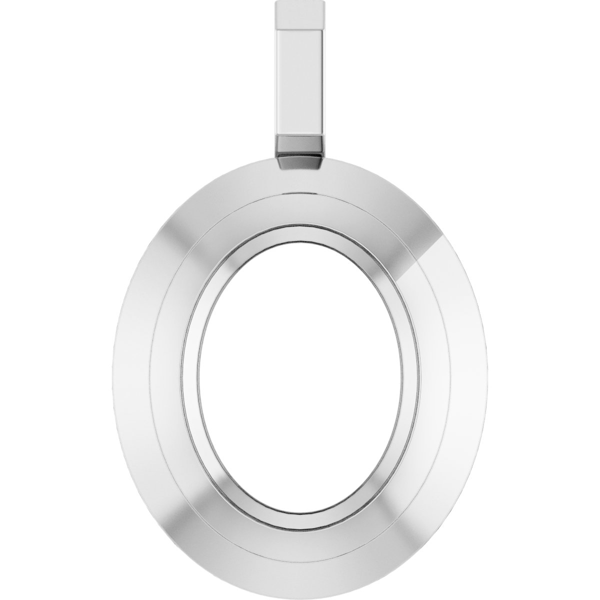 Bezel-Set Solitaire Pendant