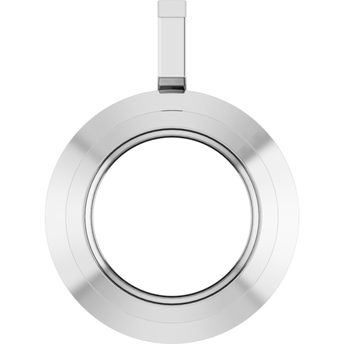 Bezel-Set Solitaire Pendant