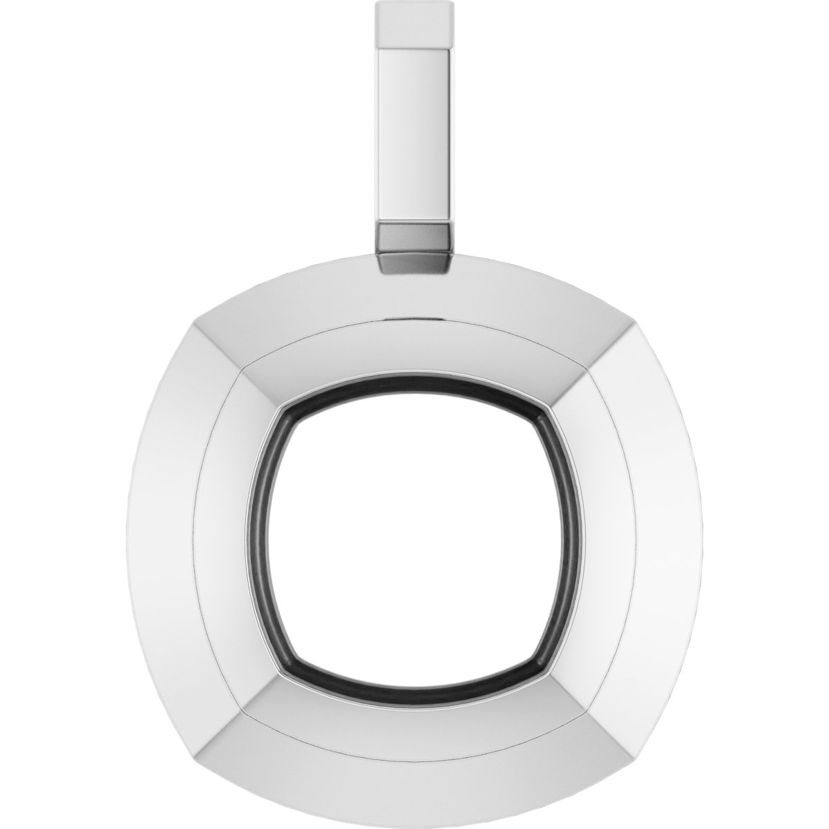 Bezel-Set Solitaire Pendant