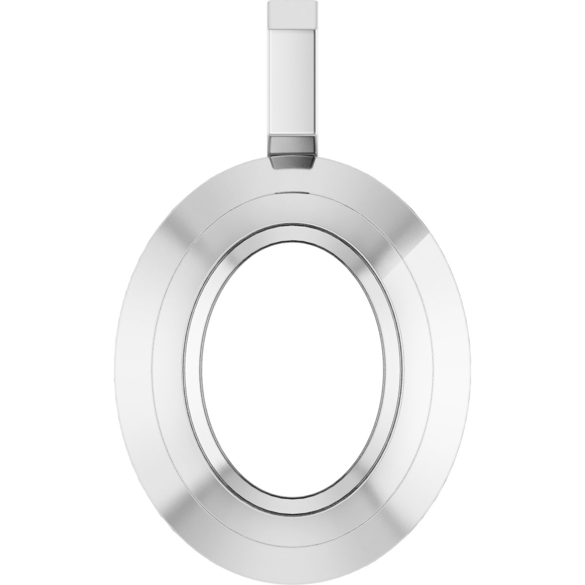 Bezel-Set Solitaire Pendant