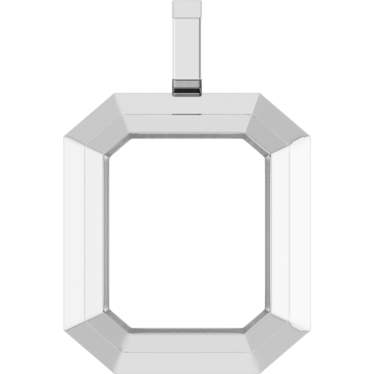 Bezel-Set Solitaire Pendant