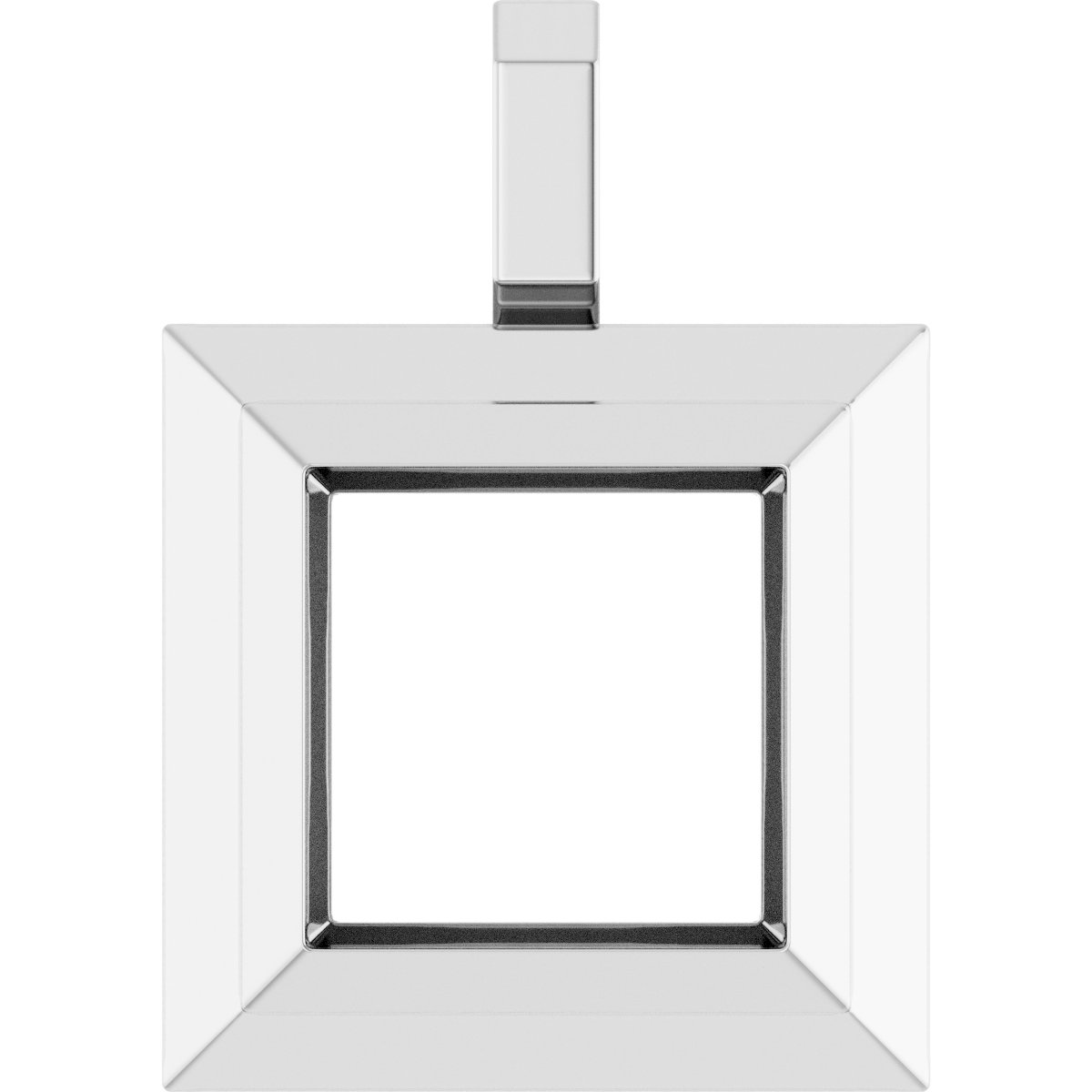 Bezel-Set Solitaire Pendant