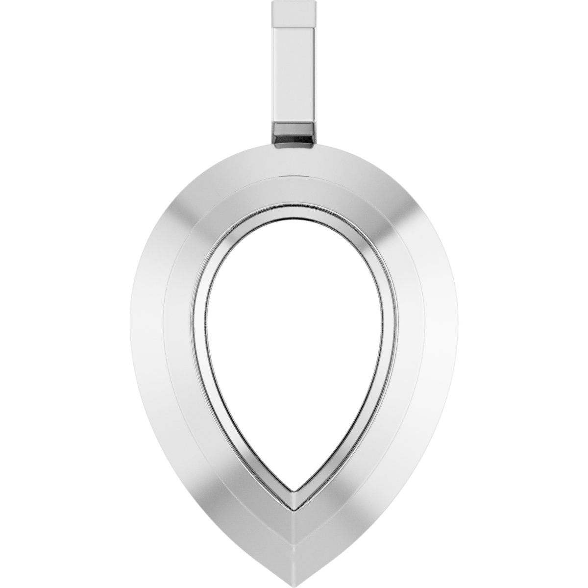 Bezel-Set Solitaire Pendant