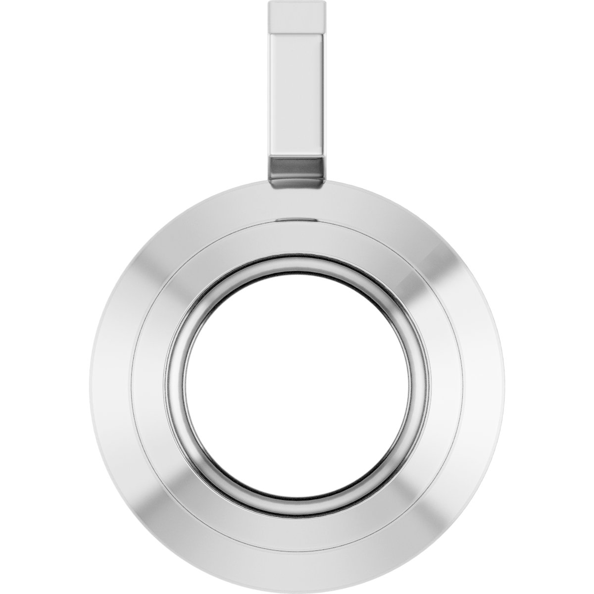 Bezel-Set Solitaire Pendant