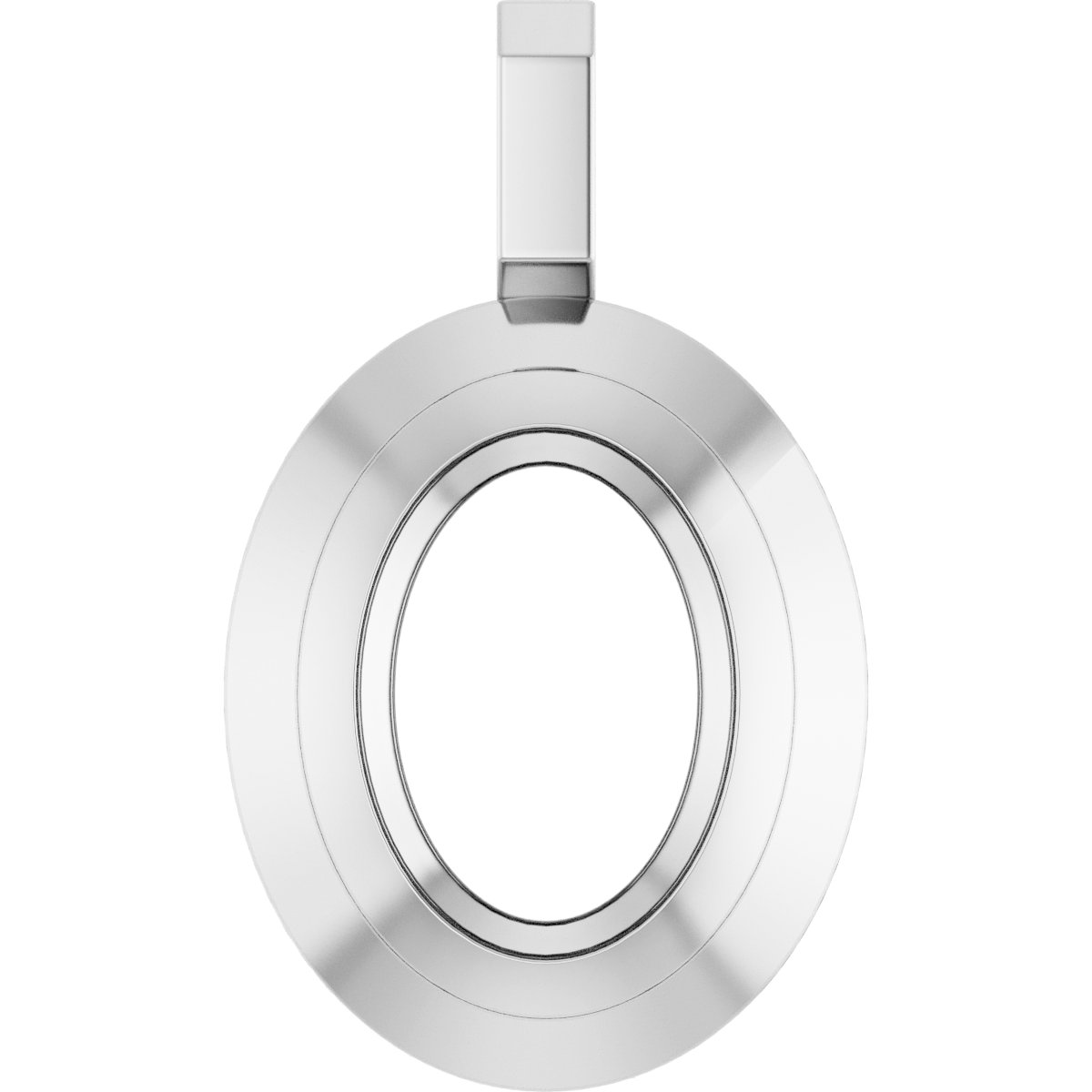 Bezel-Set Solitaire Pendant