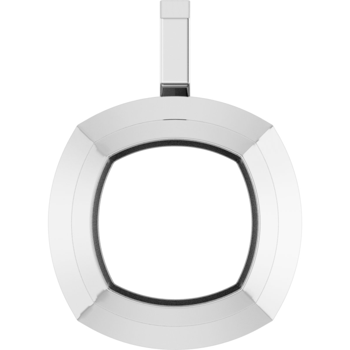 Bezel-Set Solitaire Pendant