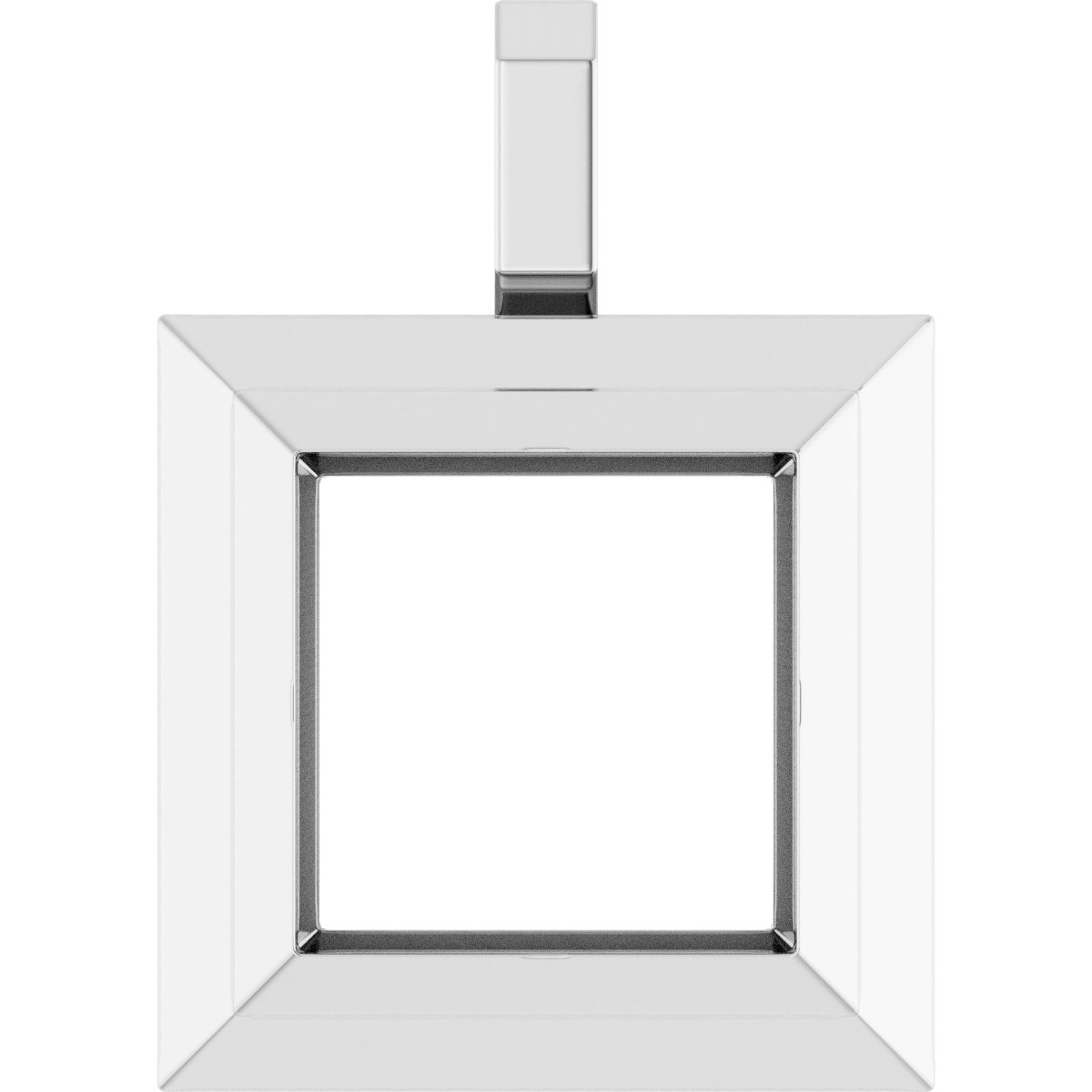 Bezel-Set Solitaire Pendant