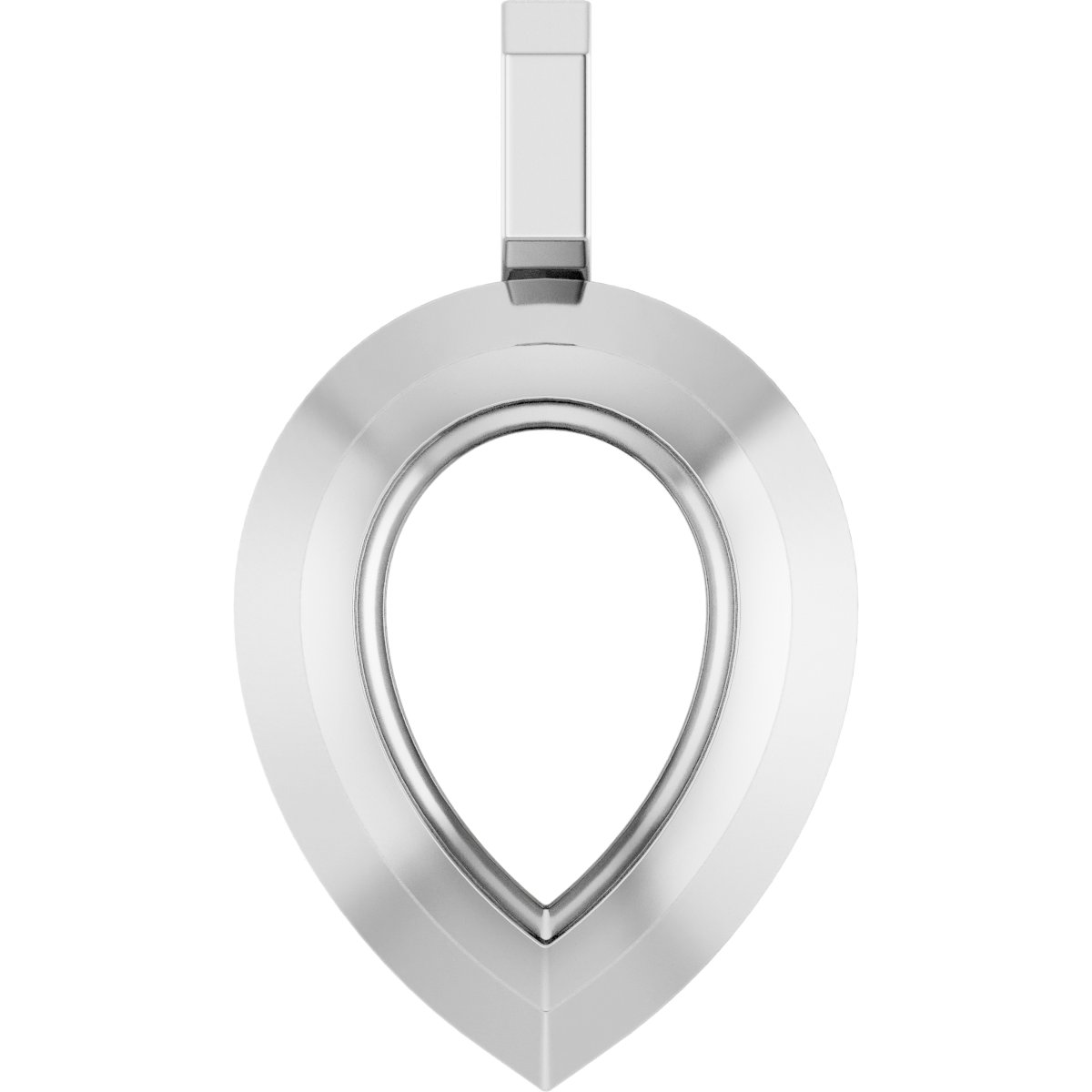 Bezel-Set Solitaire Pendant