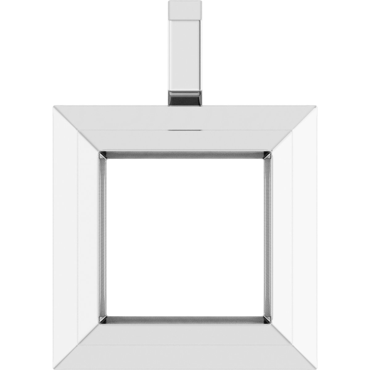 Bezel-Set Solitaire Pendant