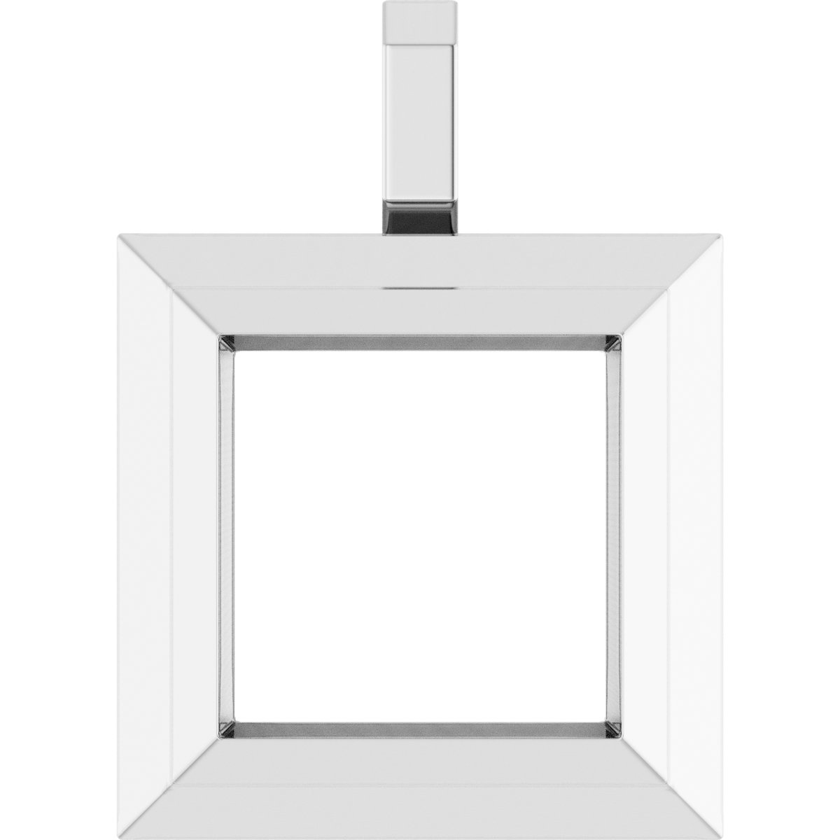 Bezel-Set Solitaire Pendant
